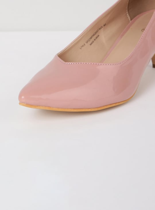 Women Solid Cone Heels 