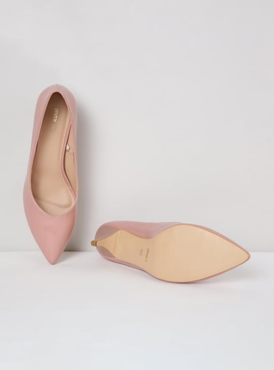 Women Solid Cone Heels 