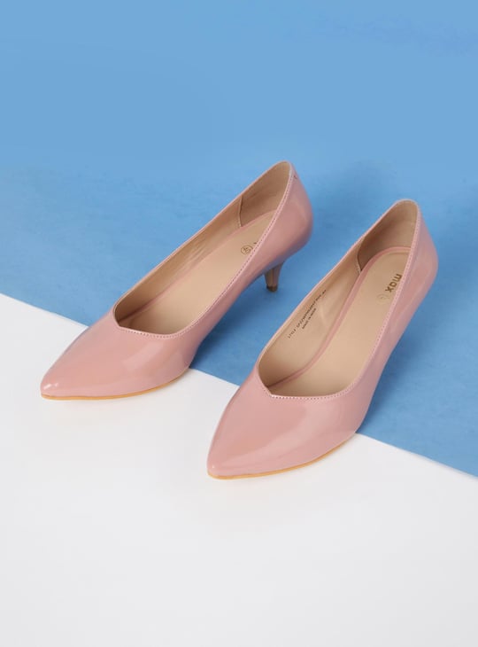 Women Solid Cone Heels 