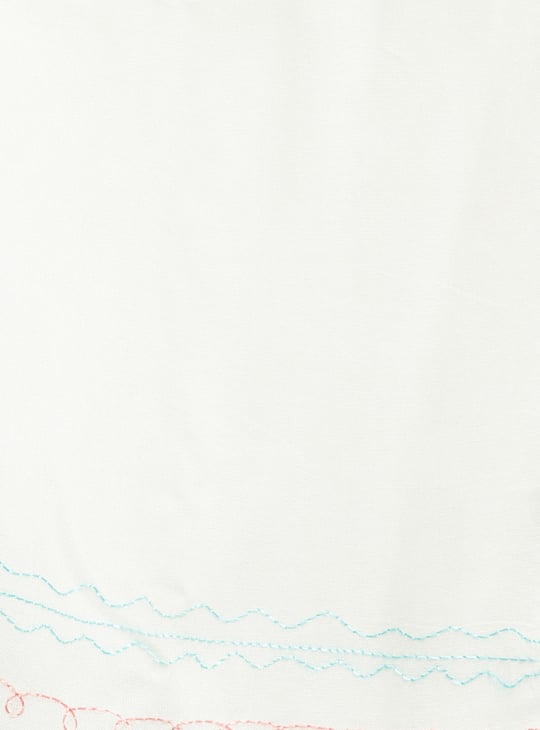 MAX Women Embroidered Scarf