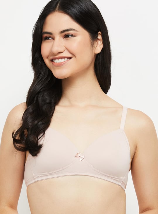 Solid Padded T-shirt Bra 