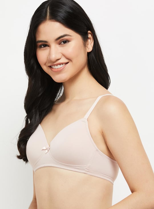 Solid Padded T-shirt Bra 