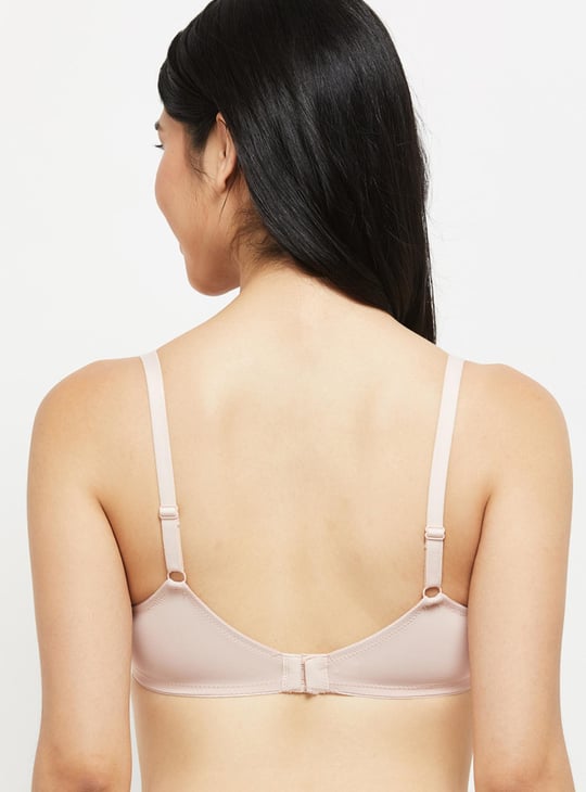 Solid Padded T-shirt Bra 