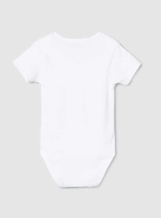 Boys Printed Ring Snap Closure Bodysuit - Pack of 2 