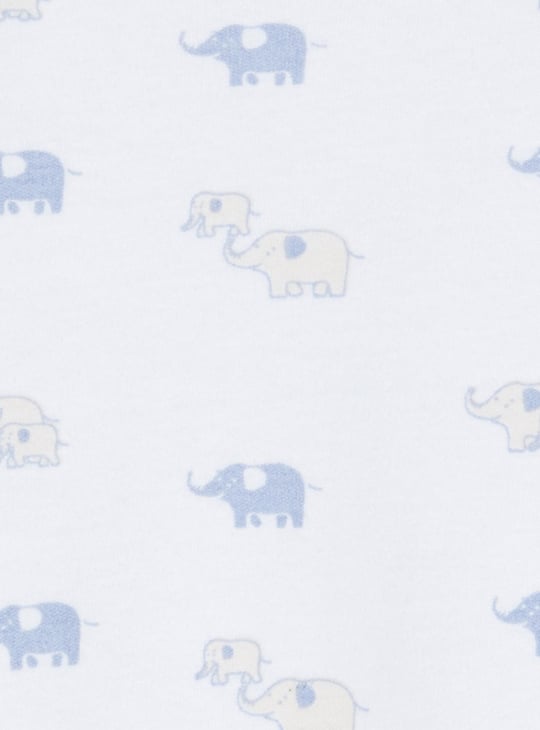 Boys Printed Ring Snap Closure Bodysuit - Pack of 2 