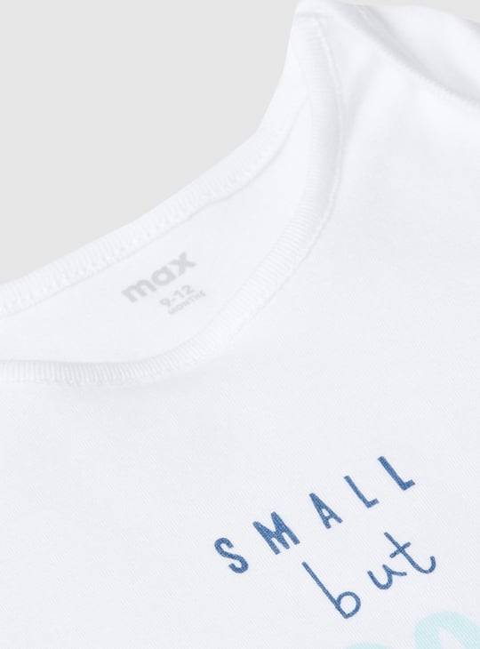 Boys Printed Ring Snap Closure Bodysuit - Pack of 2 