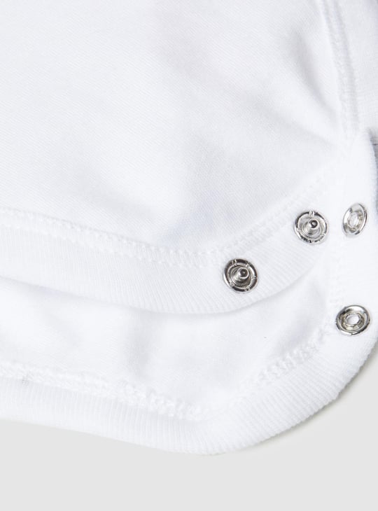 Boys Printed Ring Snap Closure Bodysuit - Pack of 2 