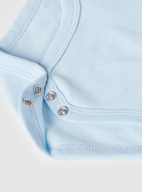 Boys Printed Anti-Bacterial Bodysuit - Pack of 2 