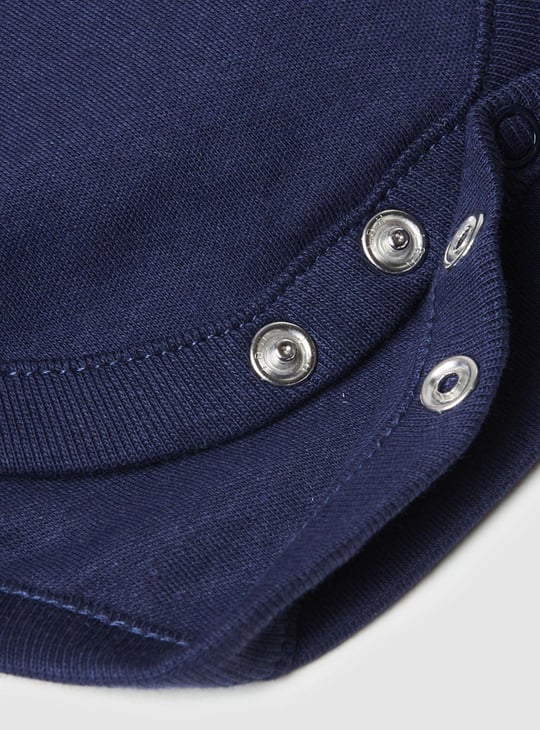 Boys Printed Ring Snap Closure Bodysuit - Pack of 4 