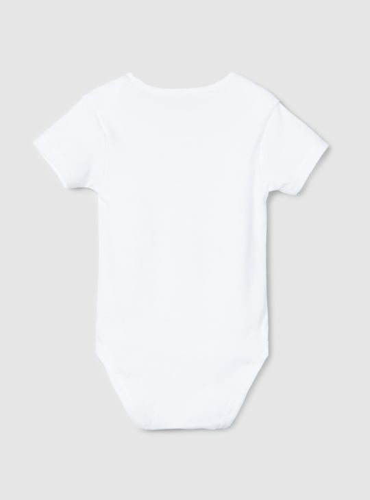 Boys Printed Ring Snap Closure Bodysuit - Pack of 4 