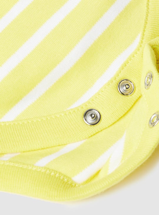 Boys Printed Ring Snap Closure Bodysuit - Pack of 4 