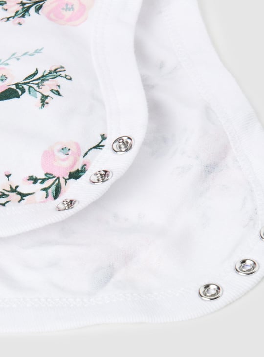 Girls Printed Bodysuit - Pack of 4