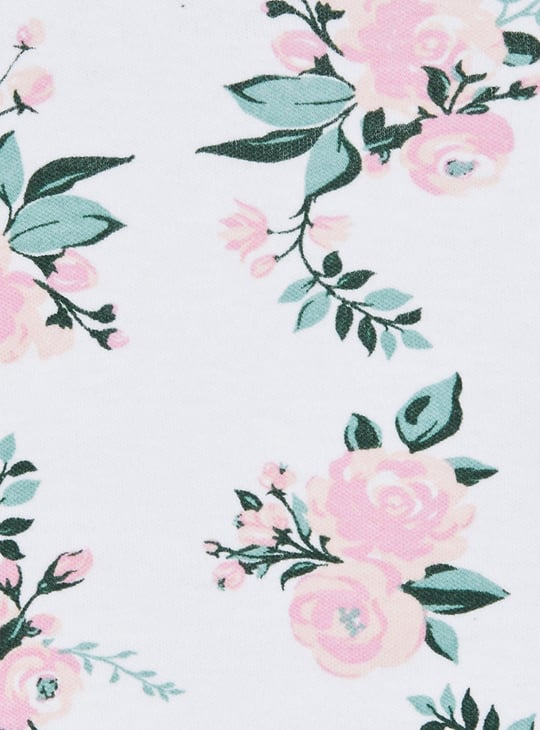 Girls Printed Bodysuit - Pack of 4