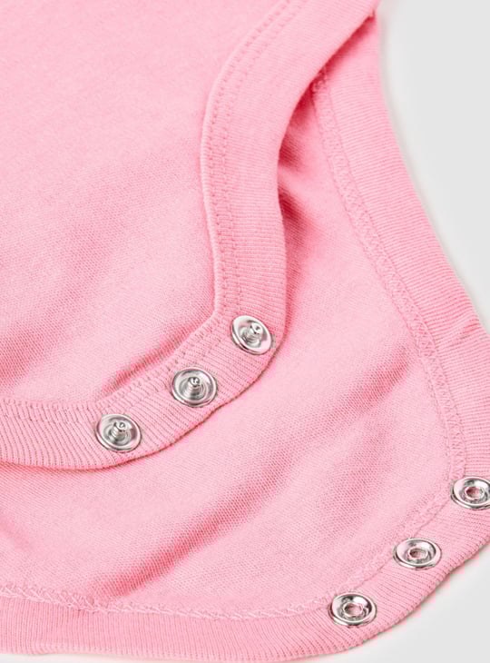 Girls Printed Bodysuit - Pack of 4