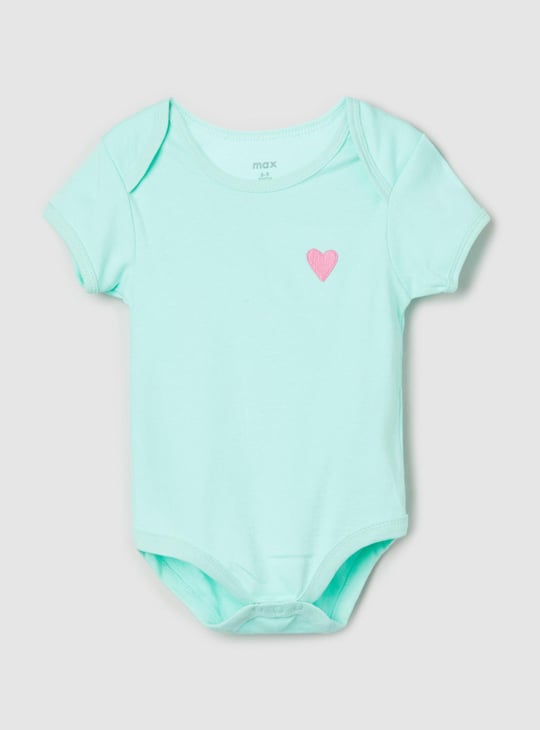 Girls Printed Bodysuit - Pack of 4