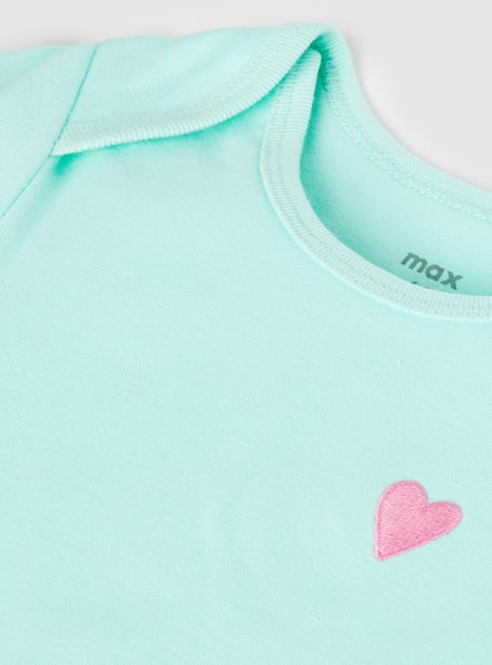 Girls Printed Bodysuit - Pack of 4