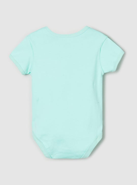 Girls Printed Bodysuit - Pack of 4