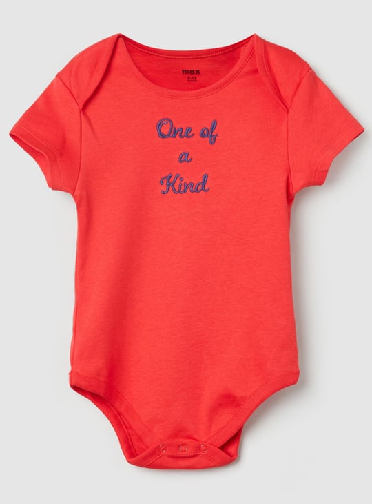 Girls Printed Ring Snap Closure Bodysuit - Pack of 4 