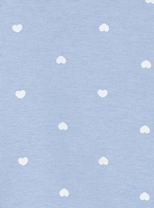 Girls Printed Anti-Bacterial Sleepsuit - Pack of 2 