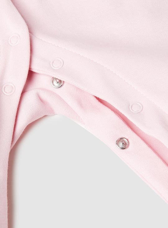 Girls Printed Anti-Bacterial Sleepsuit - Pack of 2 