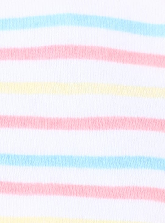 Girls Printed Anti-Bacterial Sleepsuit - Pack of 2 