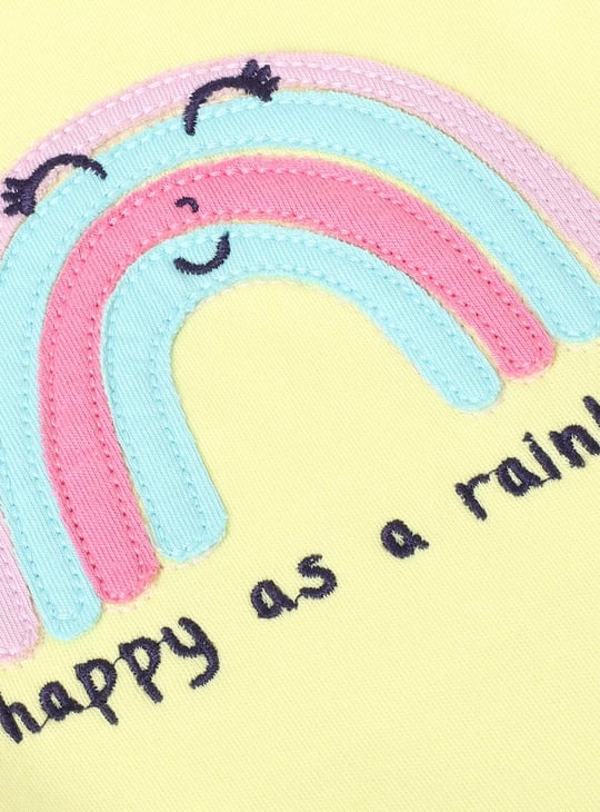 Girls Printed Anti-Bacterial Sleepsuit - Pack of 2 