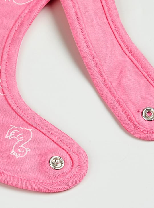 Girls Printed Bib - Pack of 2