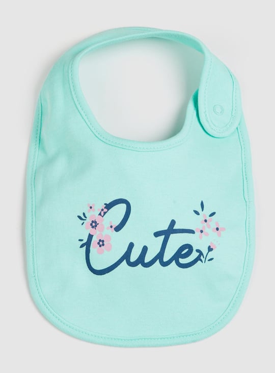 Girls Printed Bib - Pack of 2