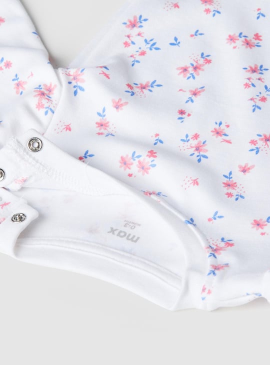Girls Embroidered Dungaree with Printed T-shirt 