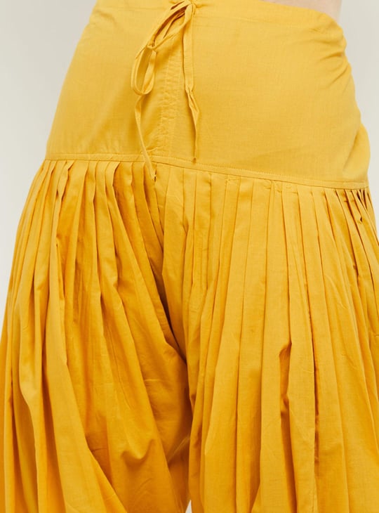 Women Solid Patiala Pants 