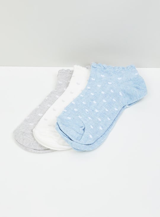MAX Women Printed Socks - Pack of 3