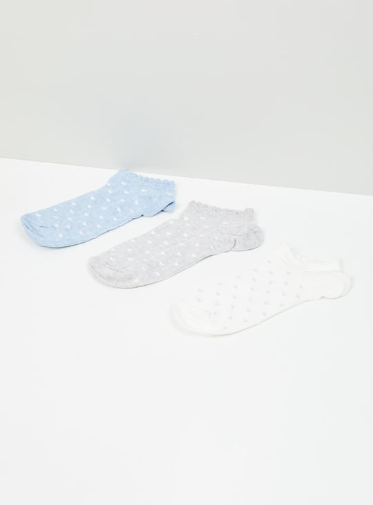 MAX Women Printed Socks - Pack of 3
