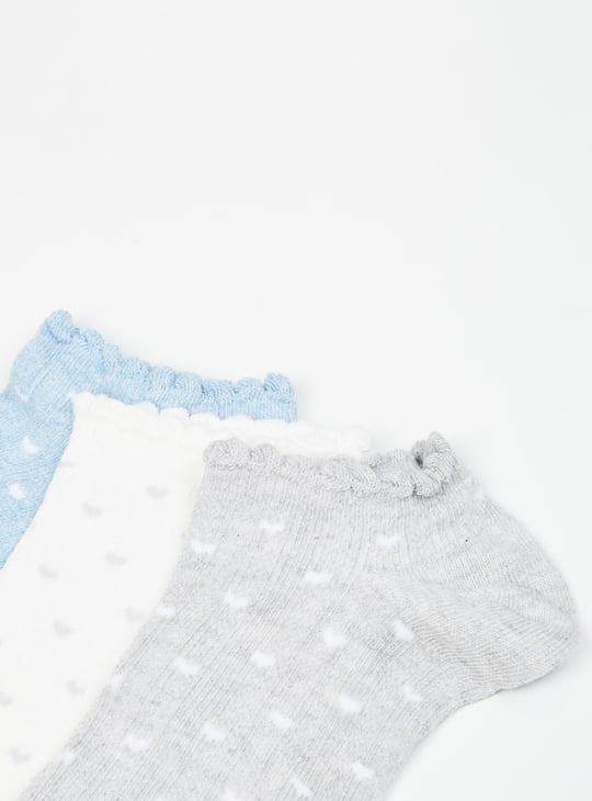 MAX Women Printed Socks - Pack of 3