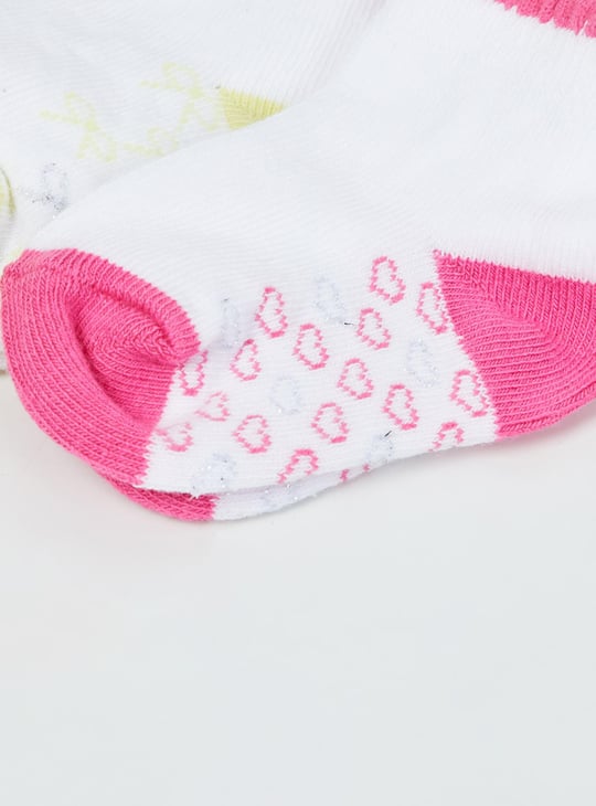 Girls Printed Socks - Pack of 3