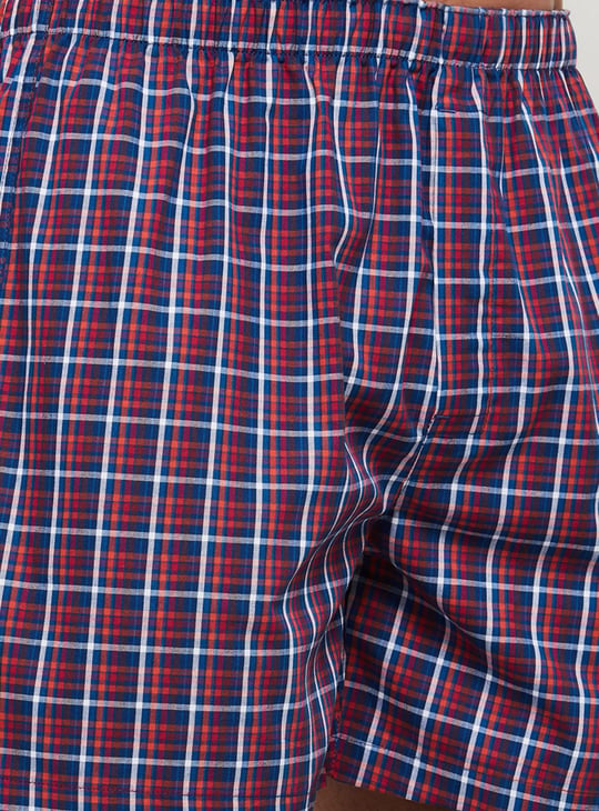 Checked Boxers 