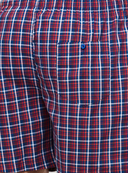 Checked Boxers 