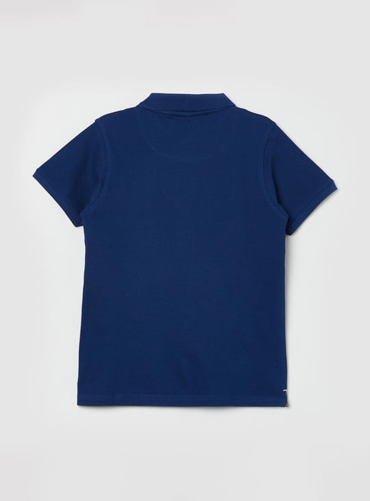 MAX Boys Printed Polo T-shirt