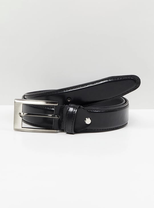 MAX Men Solid Leather Belt
