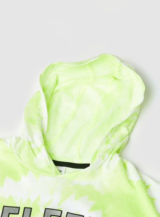 Girls Printed Hooded T-shirt 