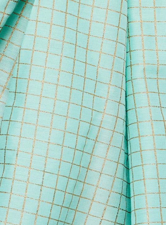 Girls Ethnic Print Kurti And Printed Harem Pant With Dupatta 