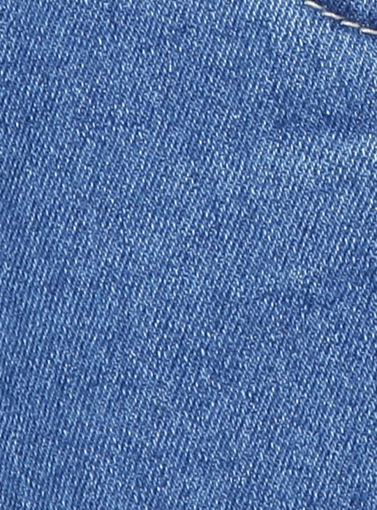 Girls Solid Slim Fit Jeans