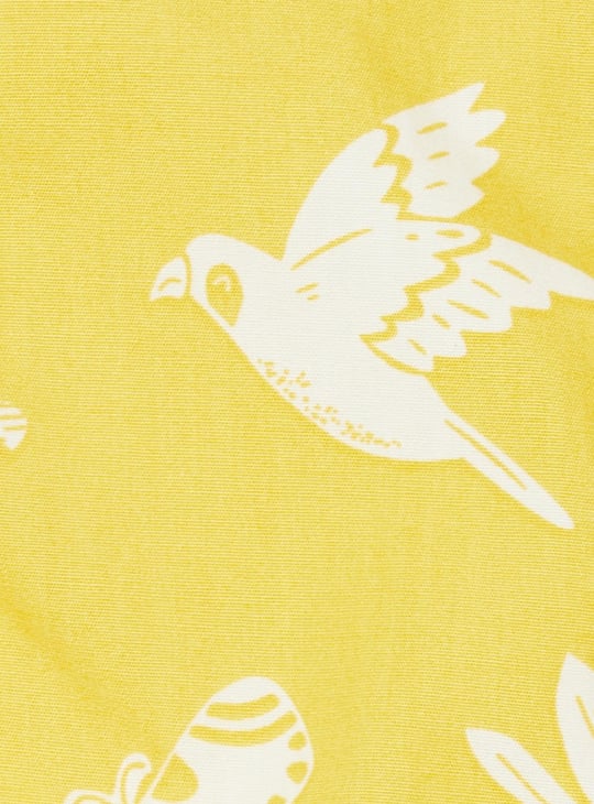 Girls Printed Fit and Flare Dress 