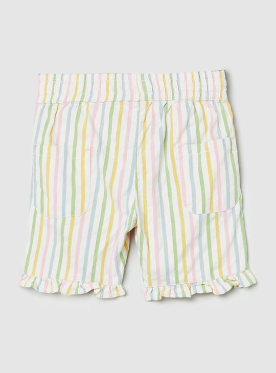 Girls Striped Shorts