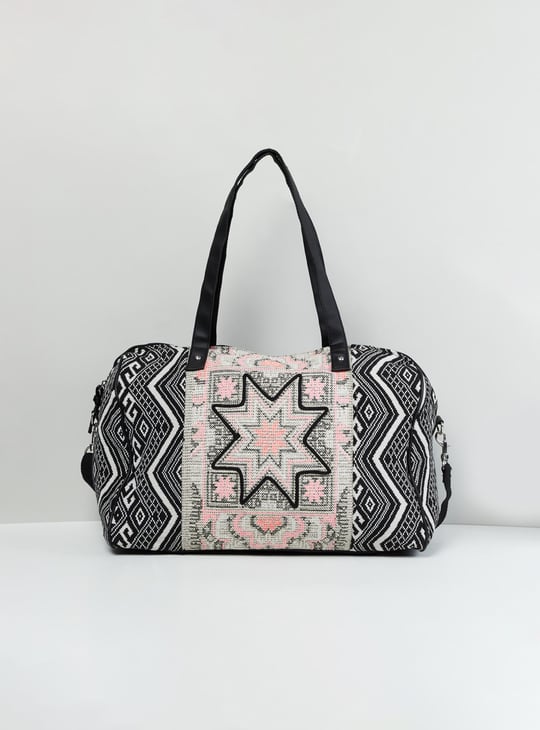 MAX Women Printed Weekender Bag