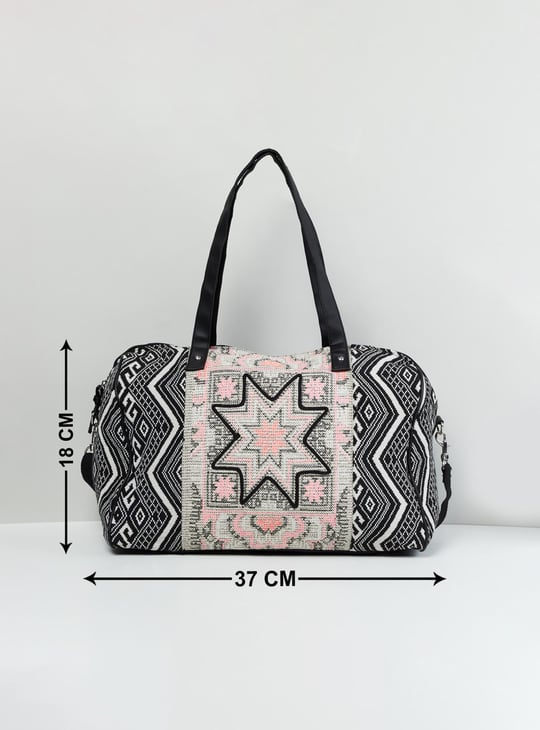 MAX Women Printed Weekender Bag