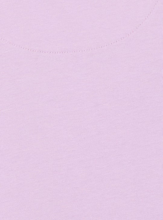 Girls Disney Princess Print Ruffled Sleeve Top