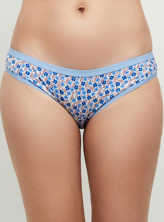 Women Printed Bikini Panties - Pack of 3