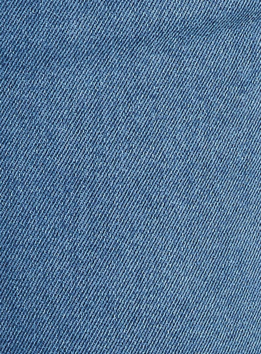 Women Light Washed Denim Dungarees