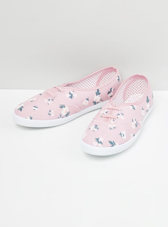 Women Printed Canvas Shoes 