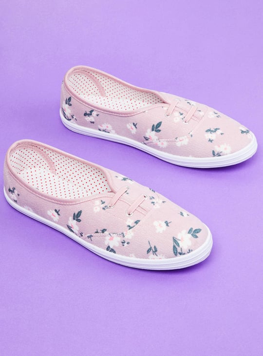Women Printed Canvas Shoes 